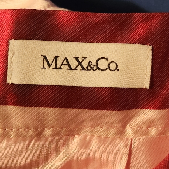 MAX & Co. Stripe A-Line Silhouette Skirt - Picture 8 of 11